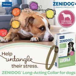 ZENIDOG Calming Collar for Dogs- Medium/Large (22-110 lbs)
