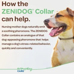 ZENIDOG Calming Collar for Puppies/Small Dogs Up to 22 lbs