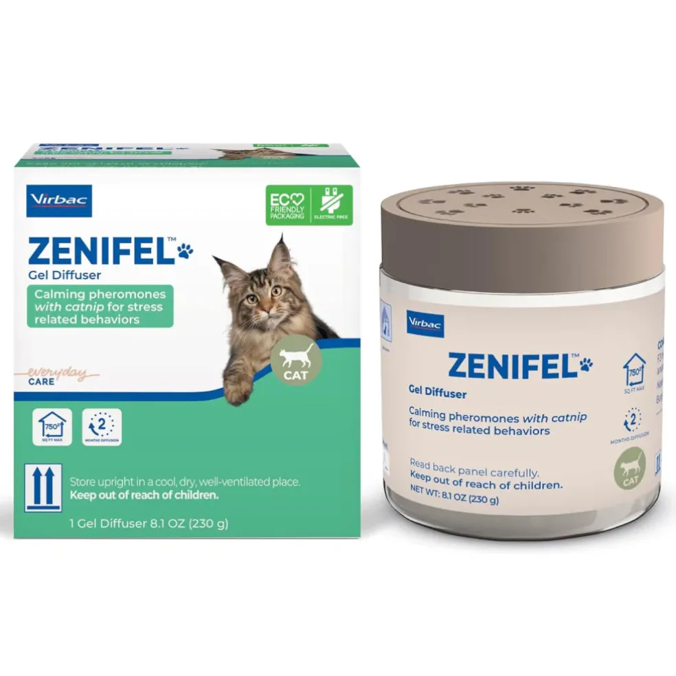 ZENIFEL Calming Pheromone Gel-Diffuser for Cats