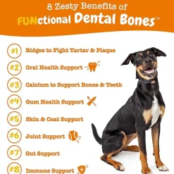 Zesty Paws All-in-One Functional Dental Bone Chews For Small Dogs (28 bones)