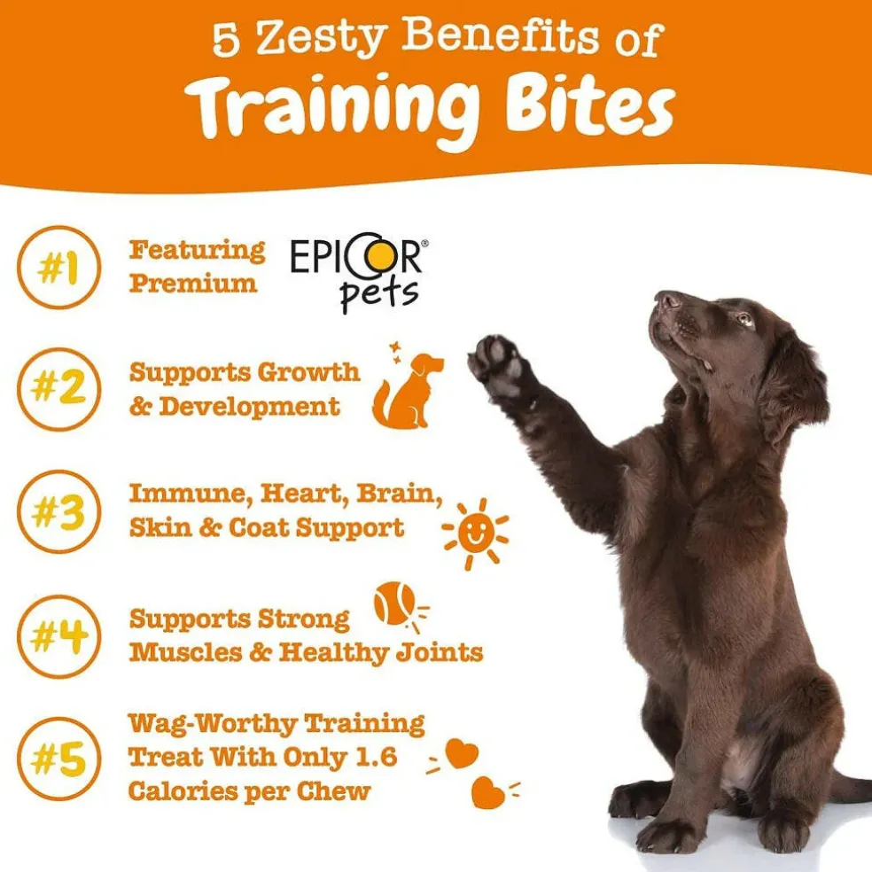 Zesty paws All-in-One Peanut Butter Flavored Multivitamin Training Bites for Dogs (8 oz)