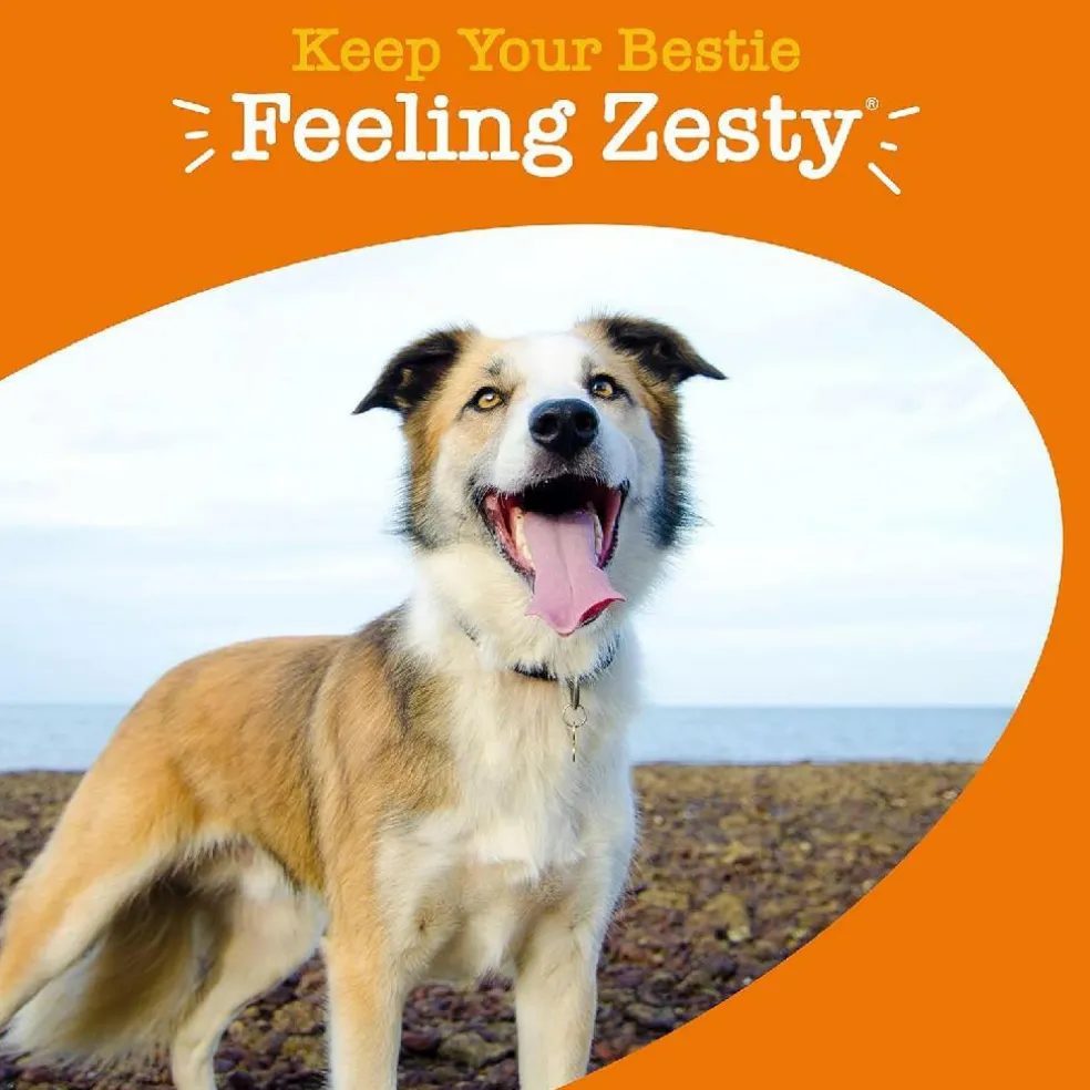 Zesty Paws 8-in-1 Multifunctional Bites Peanut Butter Flavored Soft Chews For Dogs (90 ct)