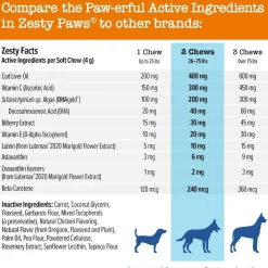 Zesty Paws Senior Advanced Vision Bites Chicken Flavored Chews for Dogs (90 ct)