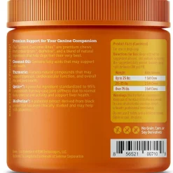 Zesty Paws Turmeric Curcumin Bites Duck Flavored Chews for Dog (90 ct)