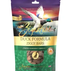 Zignature Duck Formula Ziggy Bars with Pumpkin Dog Treats, 12-oz