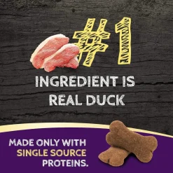 Zignature Duck Formula Ziggy Bars with Pumpkin Dog Treats, 12-oz