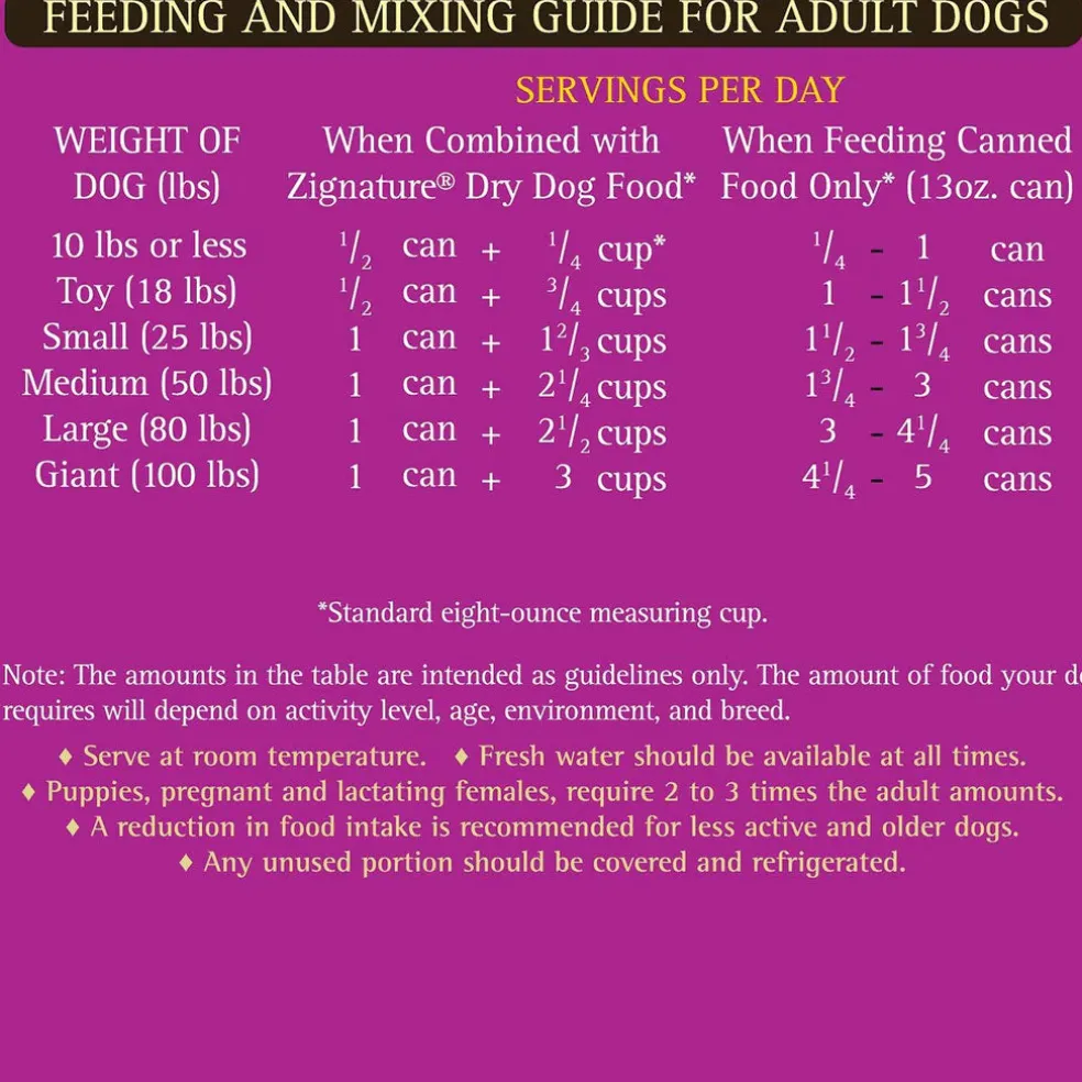Zignature Limited Ingredient Formula Canned Dog Food, 13-oz case of 12