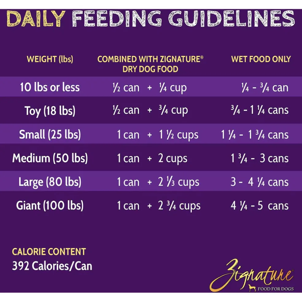 Zignature Limited Ingredient Formula Canned Dog Food, 13-oz case of 12