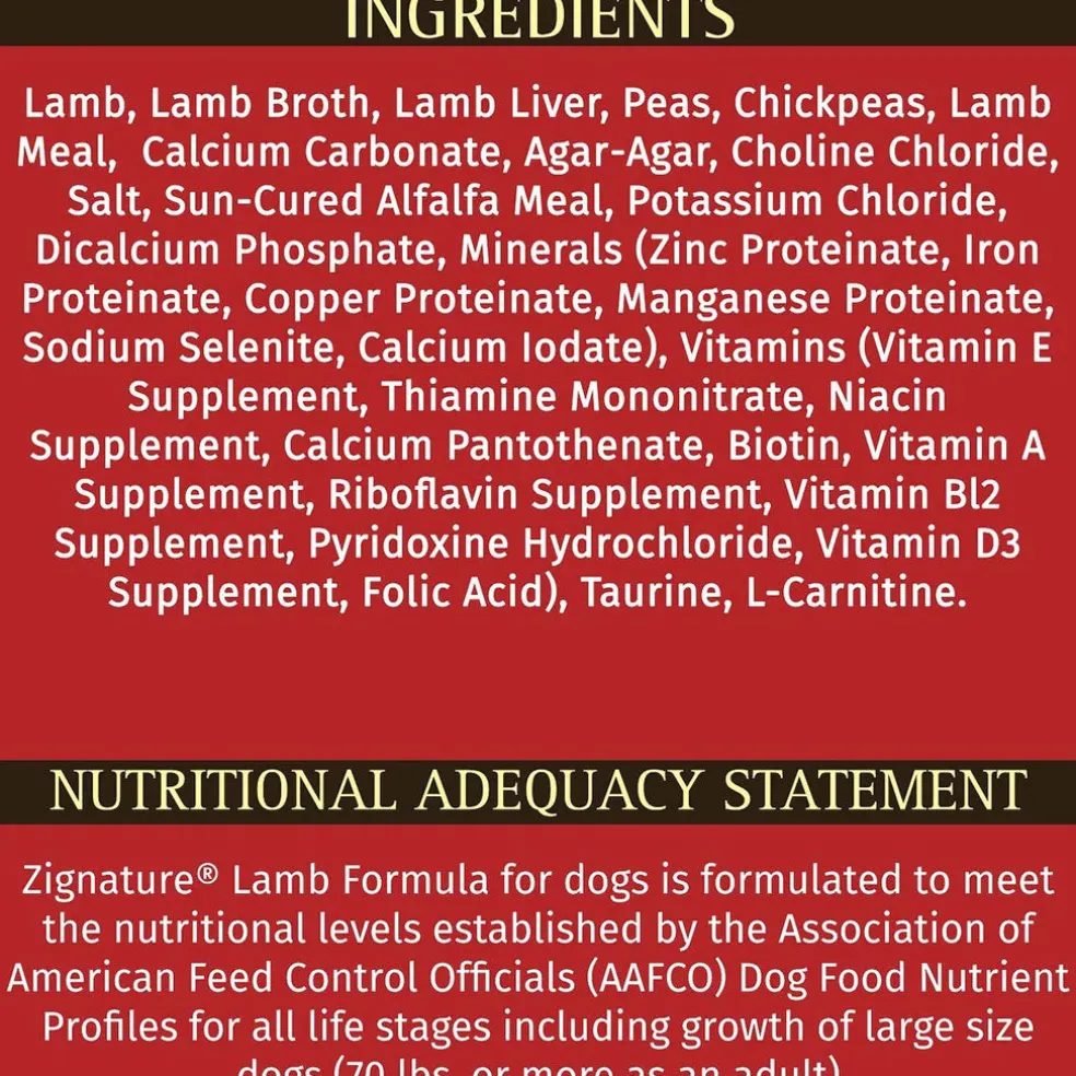 Zignature Limited Ingredient Formula Canned Dog Food, 13-oz case of 12