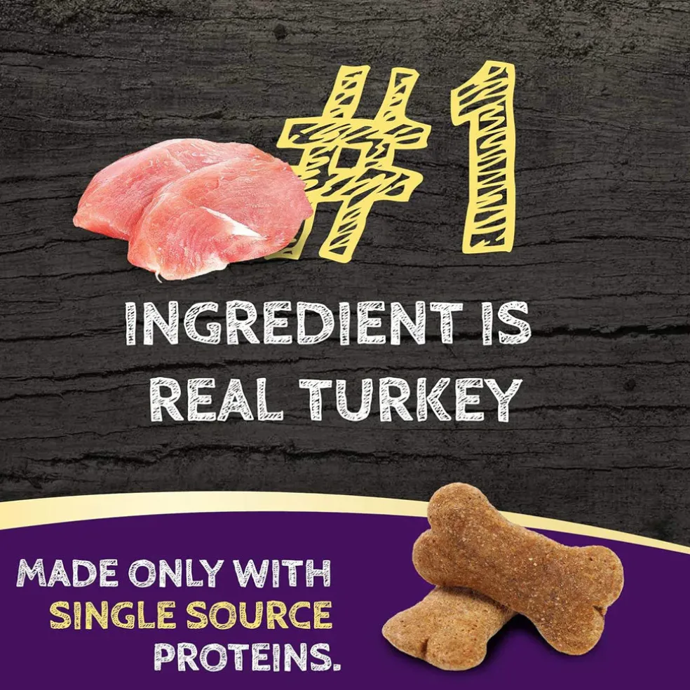 Zignature Turkey Formula Ziggy Bars with Pumpkin Dog Treats, 12-oz