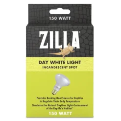 Zilla Day White Incandescent Spot Bulb for Reptiles