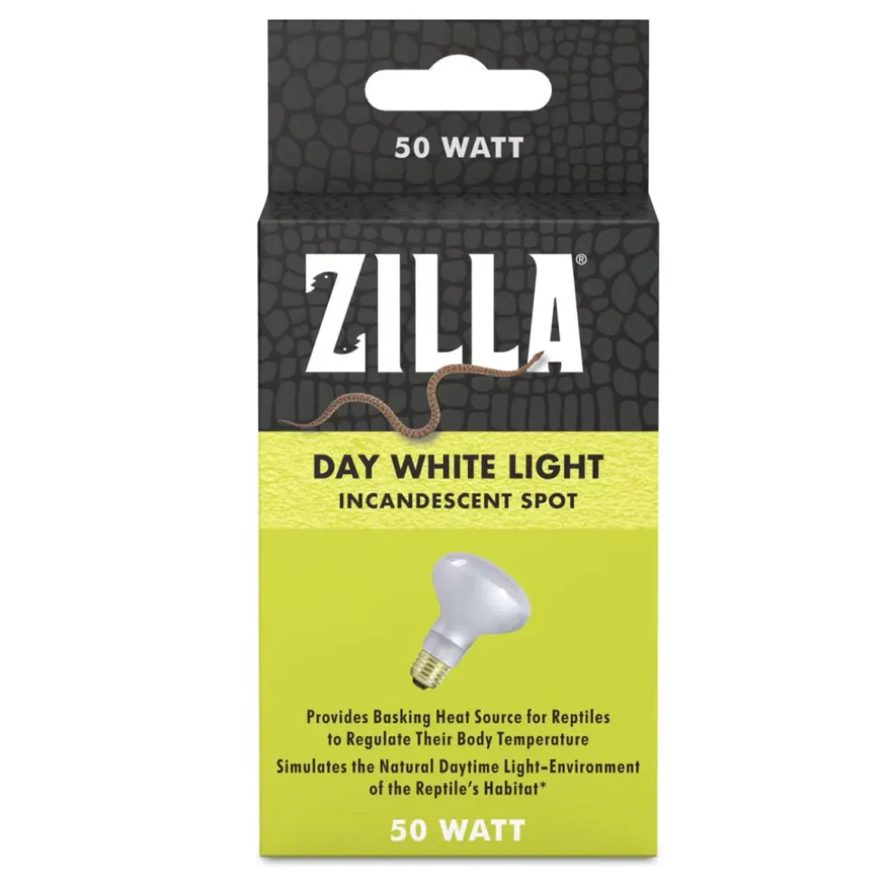 Zilla Day White Incandescent Spot Bulb for Reptiles