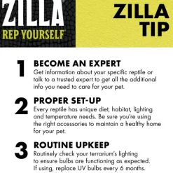 Zilla Day White Incandescent Spot Bulb for Reptiles