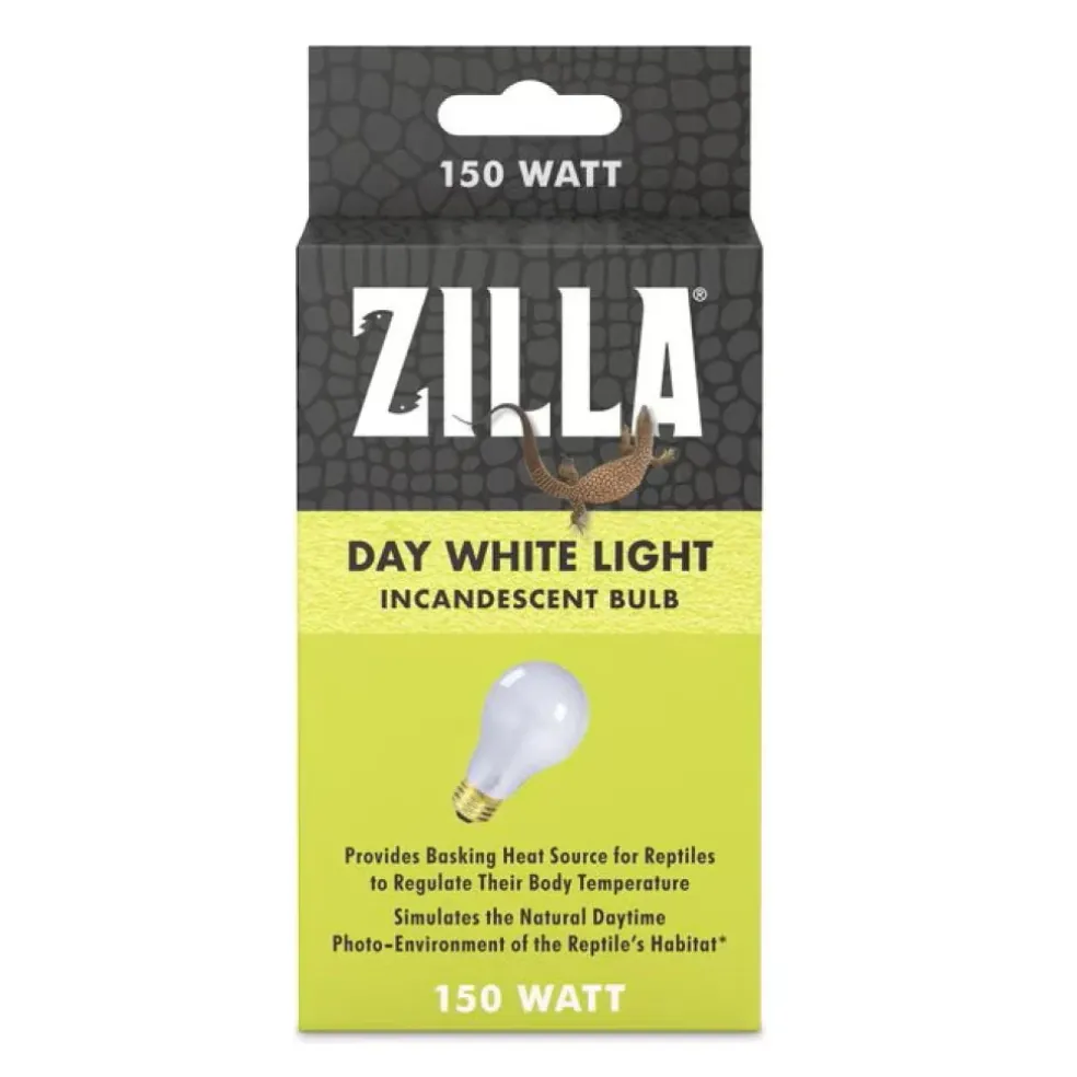 Zilla Day White Incandescent Bulb for Basking Heat