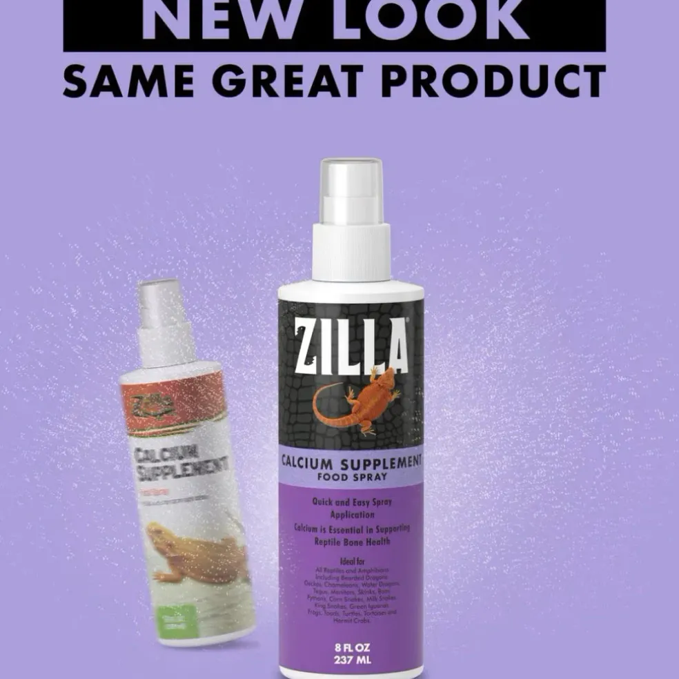 Zilla Food Calcium Supplement Spray For Reptile (8 oz)