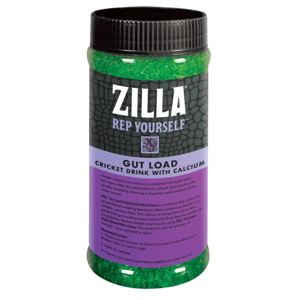 Zilla Gut Load Cricket Drink With Calcium, 16-oz