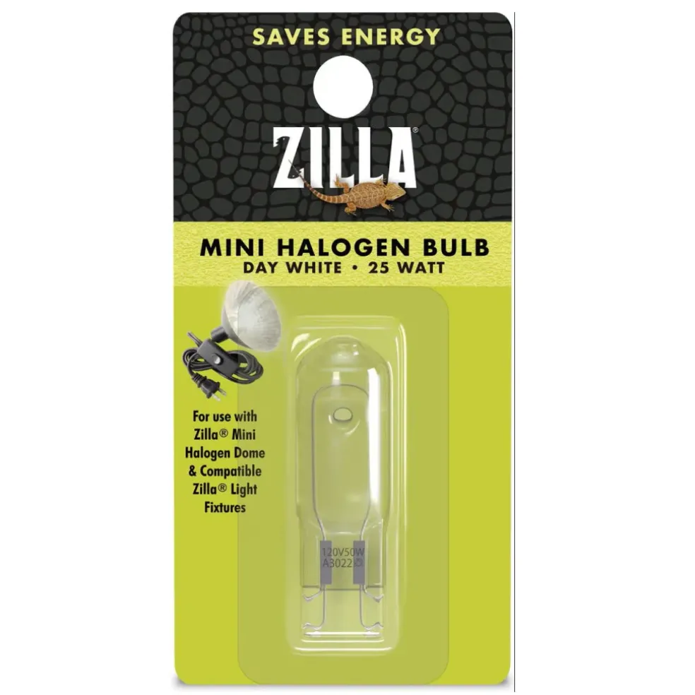 Zilla Mini Day White Halogen Bulb for Reptiles