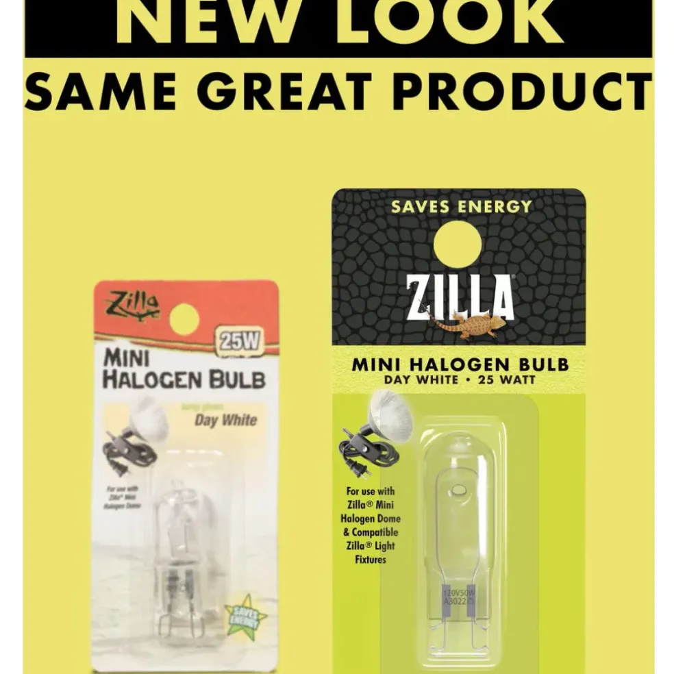 Zilla Mini Day White Halogen Bulb for Reptiles