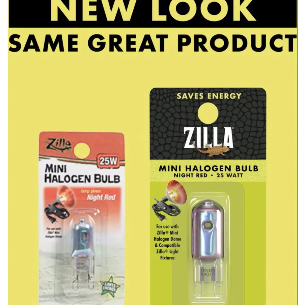 Zilla Mini Night Red Halogen Bulb for Reptiles
