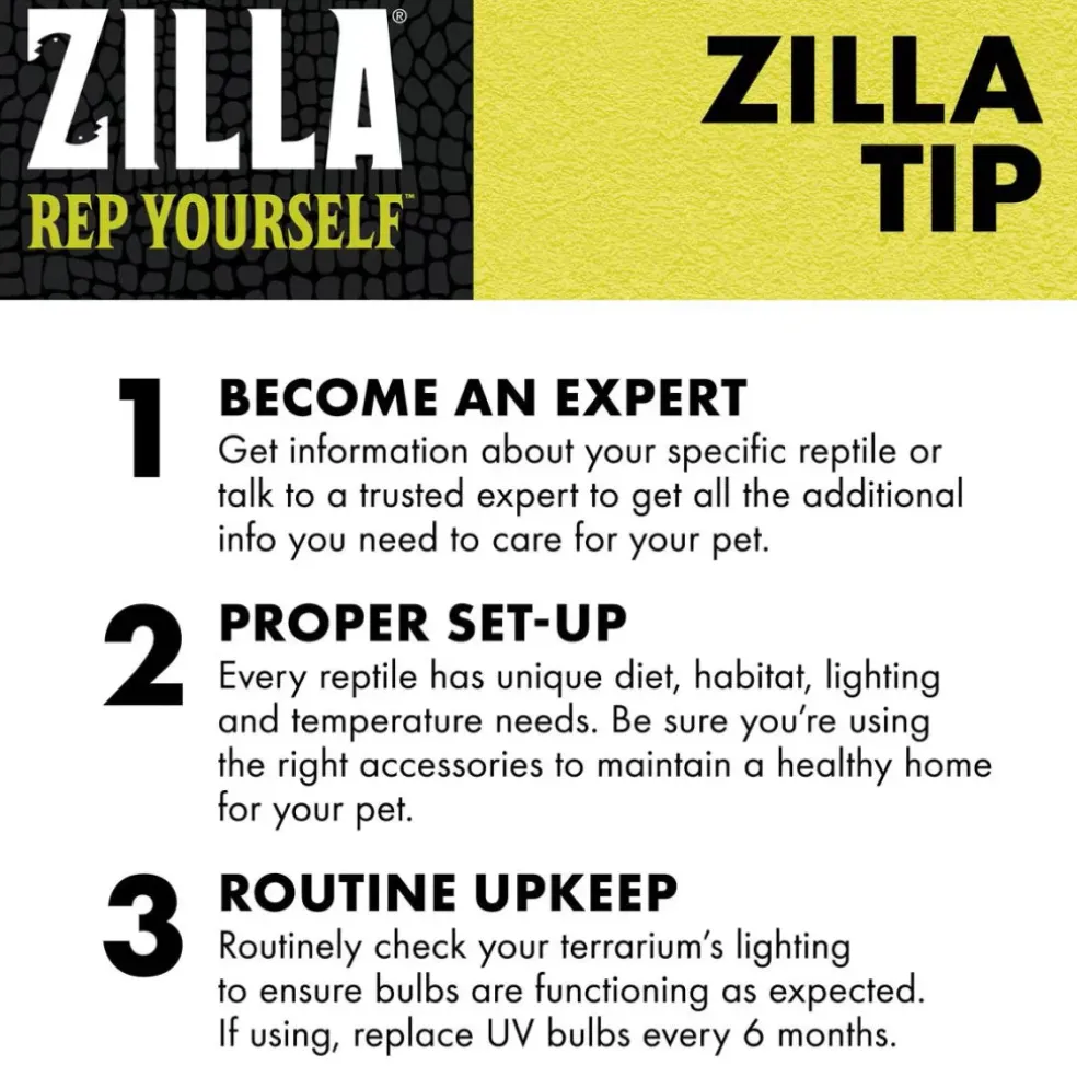 Zilla Night Black Heat Bulb for Reptiles