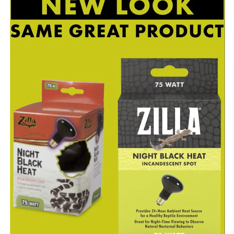 Zilla Night Black Incandescent Spot Bulb for Reptiles