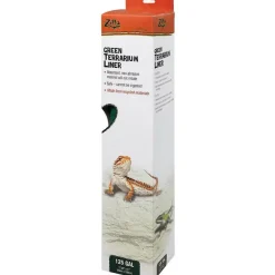 Zilla Reptile Terrarium Bedding Substrate Floor Liner- Green