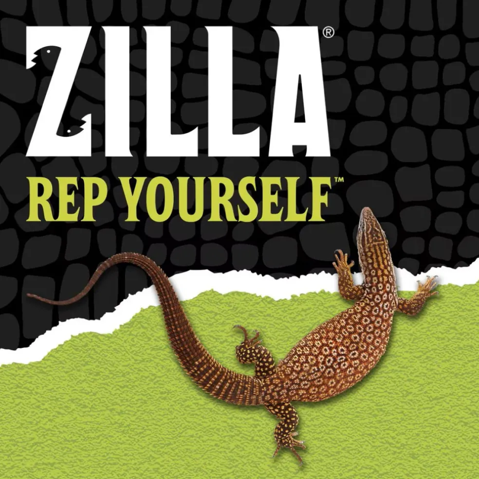 Zilla Reptile Terrarium Bedding Substrate Floor Liner- Green