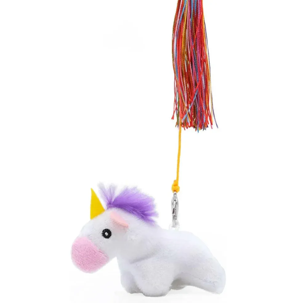 ZippyClaws Unicorn ZippyStick Interactive Cat Toy Wand