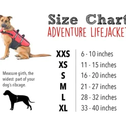 ZippyPaws Adventure Dog Life Jacket, Red