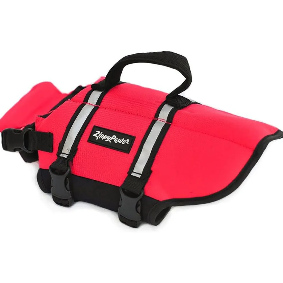 ZippyPaws Adventure Dog Life Jacket, Red
