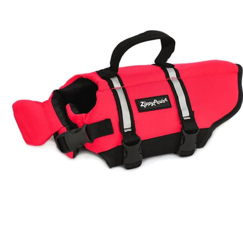 ZippyPaws Adventure Dog Life Jacket, Red