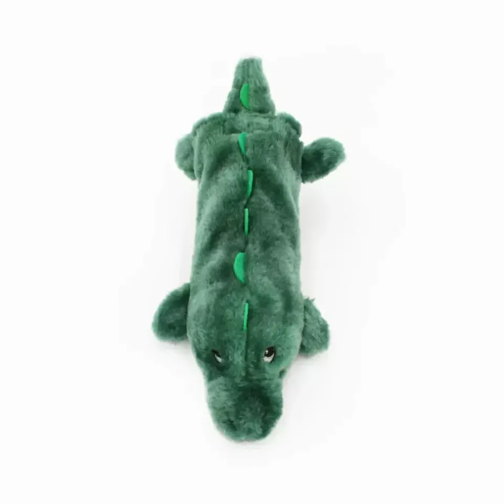 Zippy Paws Bottle Crusherz Alligator Dog Toys