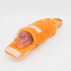 Zippypaws Halloween Happy Hour Crusherz Squeaker Bottle Pumpkin Ale Toy For Dogs