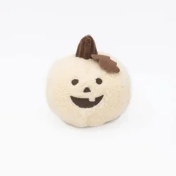 Zippypaws Halloween Jumbo Pumpkin Fleece Toy For Dogs