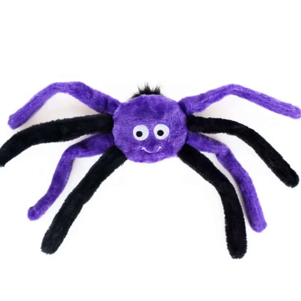 Zippypaws Halloween Spiderz Plush Toy for Dogs, Small