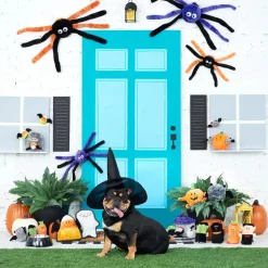 Zippypaws Halloween Spiderz Plush Toy for Dogs, Small