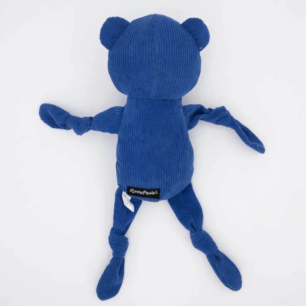 ZippyPaws Hanukkah Corduroy Cuddlerz Bear Plush Dog Toy