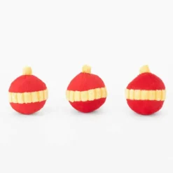 ZippyPaws Holiday Burrow Plush Dog Toy, Christmas Tree