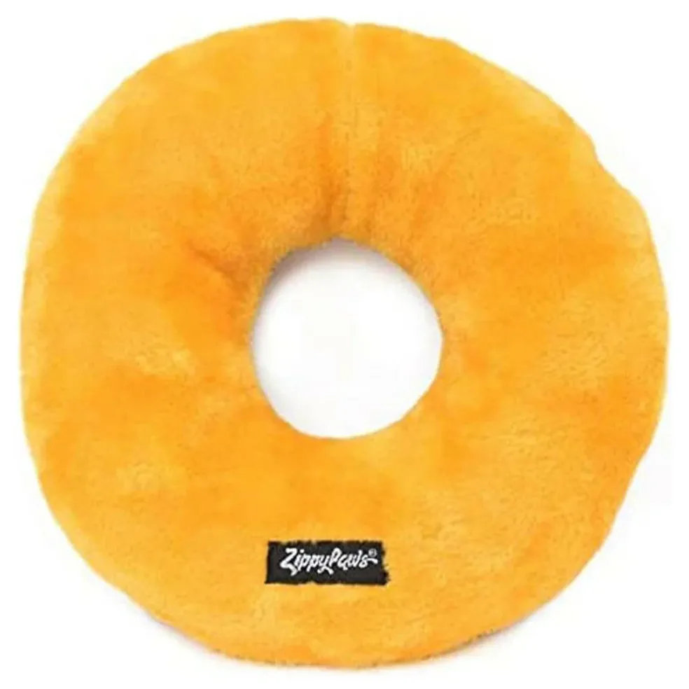 Zippy Paws Jumbo Donutz Interactive Squeaky Toy for Dogs
