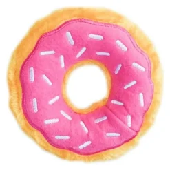 Zippy Paws Junior Donutz Squeaky Plush Toy Dog Small