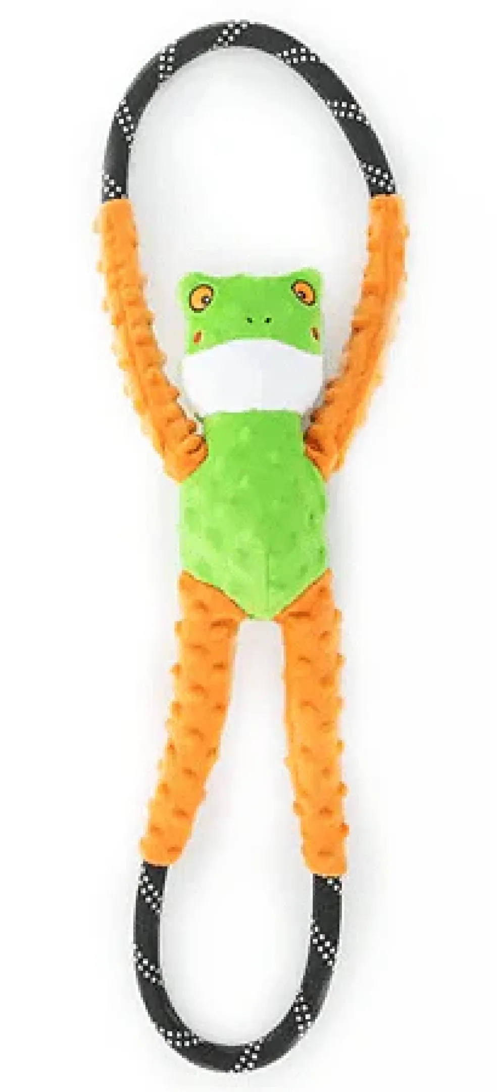 Zippy Paws Monkey RopeTugz Durable Rope Squeaky Chew Toy for Dogs