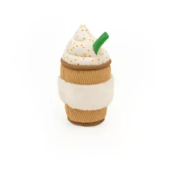 Zippy Paws NomNomz Puppuccino Plush Dog Toys