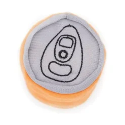 Zippy Paws Squeakie Can Fetcha Stuffing Squeaker Plush Toy for Dogs (Small)