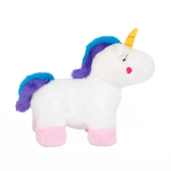 ZippyPaws Storybook Snugglerz Charlotte the Unicorn Plush Dog Toy, Medium