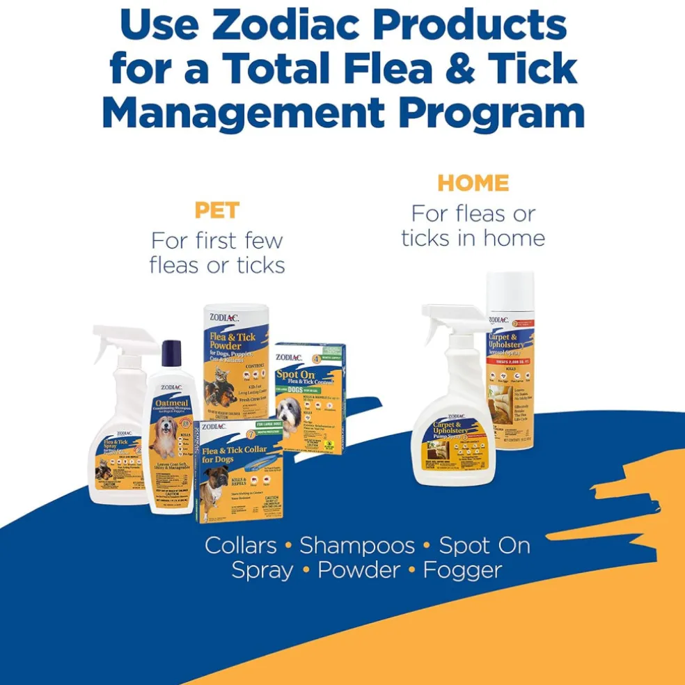 Zodiac Flea & Tick Shampoo for Dogs & Cats (12 oz)