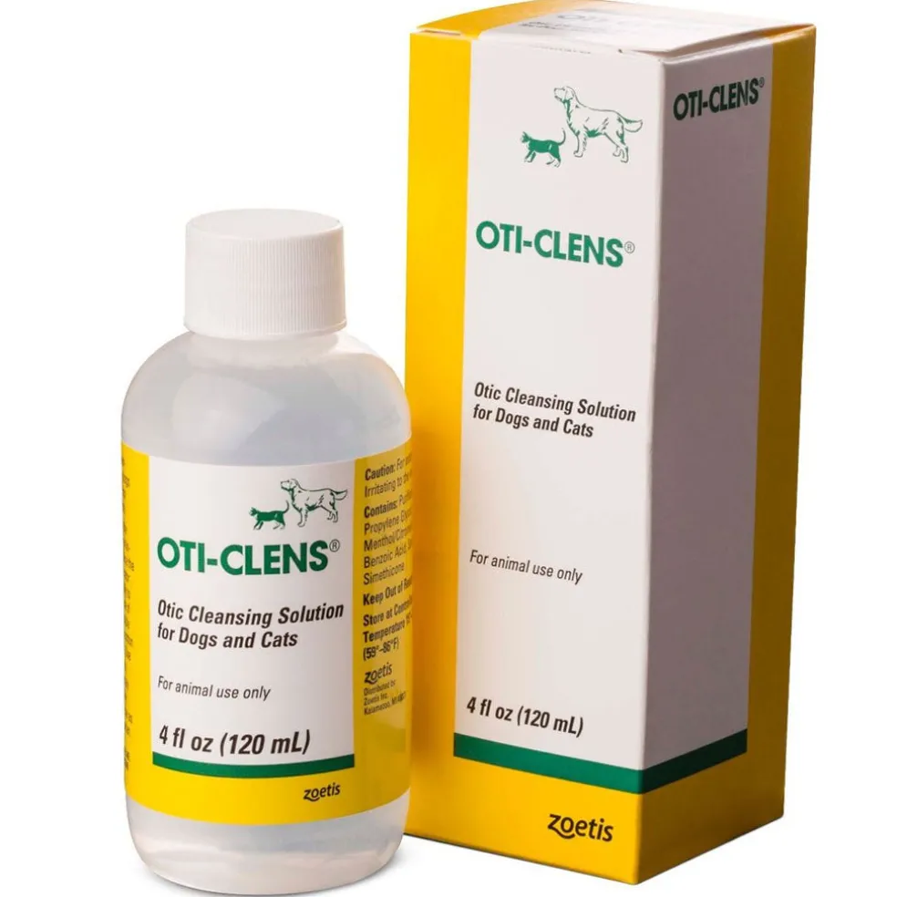 Zoetis Oti-Clens Otic Cleansing Solution for Dogs & Cats, 4-oz