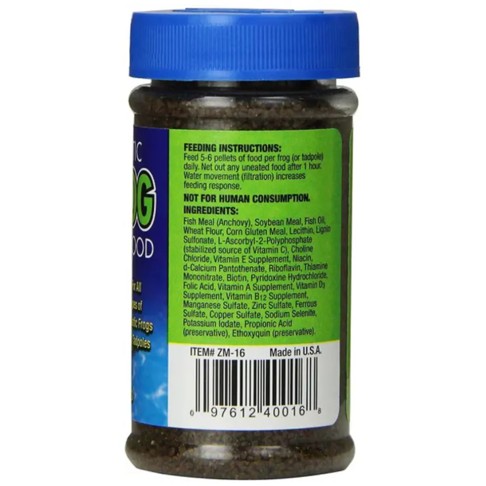 Zoo Med Aquatic Frog & Tadpole Dry Food, 2-oz
