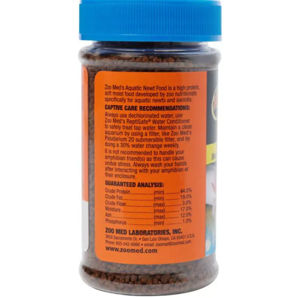 Zoo Med Aquatic Newt Dry Food, 2-oz