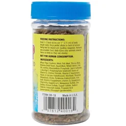 Zoo Med Aquatic Shrimp Crab & Lobster Dry Food, 2.5-oz
