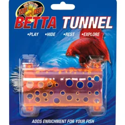 Zoo Med Betta Fish Tunnel - Ideal Shelter & Play for Bettas